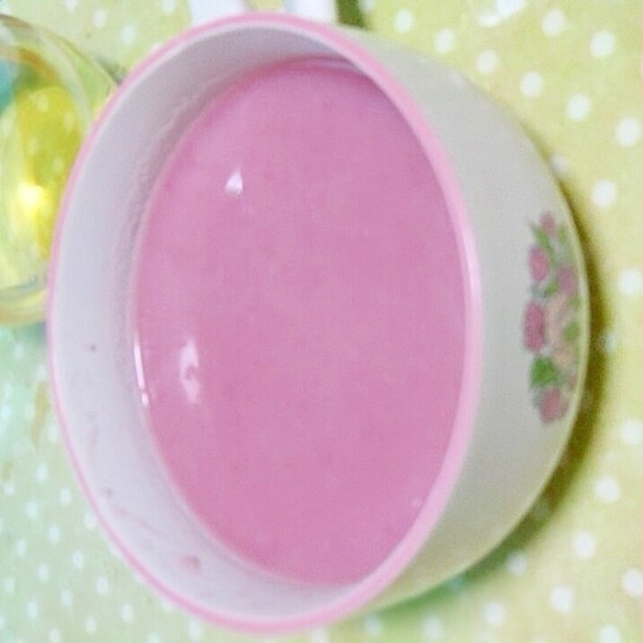 ♡超簡単♡かわいいピンクの赤かぶポタージュスープ